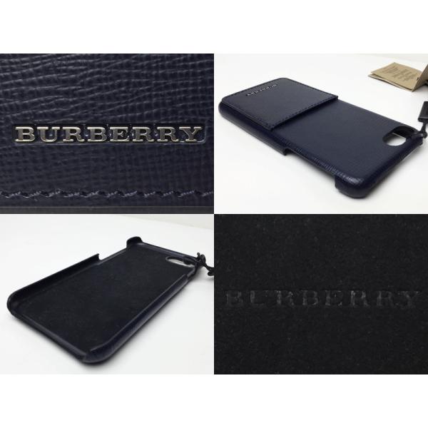Burberry バーバリー アイフォン7カバー Ms Rufus Lln Dark Navy ロゴ入りダークネイビー系レザーカードポケット付き Iphone7s カバー Buyee 日本代购平台 产品购物网站大全 Buyee一站式代购 Bot Online