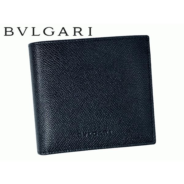 オンライン限定商品 BVLGARI 長財布 35939 2つ折り 型押しレザー