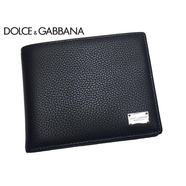 ドルチェ ガッバーナ 財布 Dolce Gabbana Bp0457 B5373 8b956 Nero ロゴプレート付き ナチュラル ブラック レザー メンズ ウォレット 二つ折り財布 Dgsb 008 ペルレイ 通販 Yahoo ショッピング