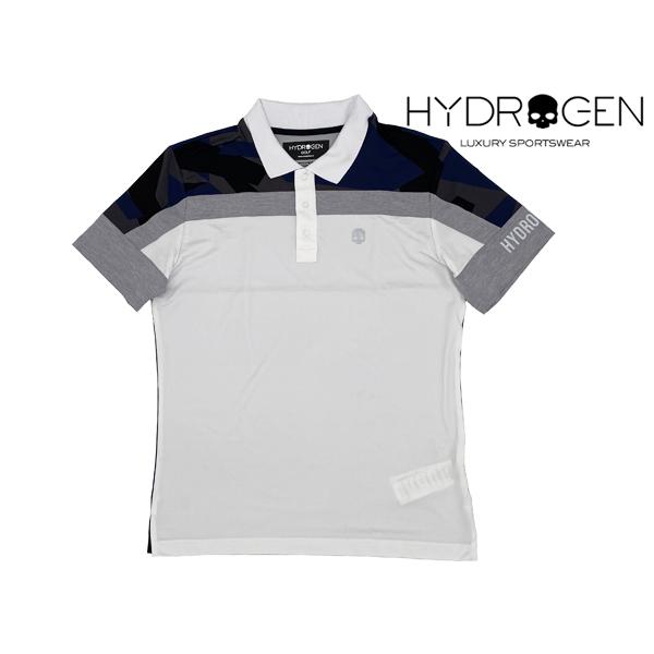 HYDROGEN（ハイドロゲン） ゴルフ G00000 スカル絵柄ロゴ入りメンズ 