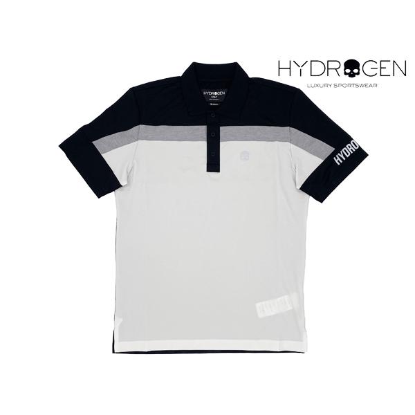 HYDROGEN（ハイドロゲン） G00000 077 スカル絵柄 ロゴ入り ブラックX
