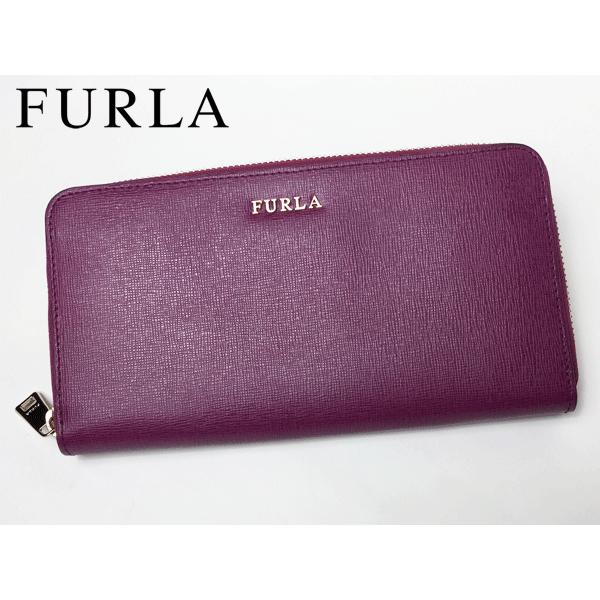 FURLA 新品 ラウンド 長財布 AMARENA サフィアーノ フルラ ♡ FURLA（フルラ） 長財布 FURLA 903607 P PR82 B30 BABYLON AMARENA