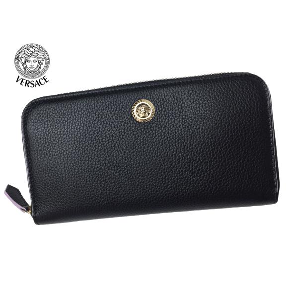 VERSACE ヴェルサーチ 財布 モノグラムロゴ ストラップウォレット
