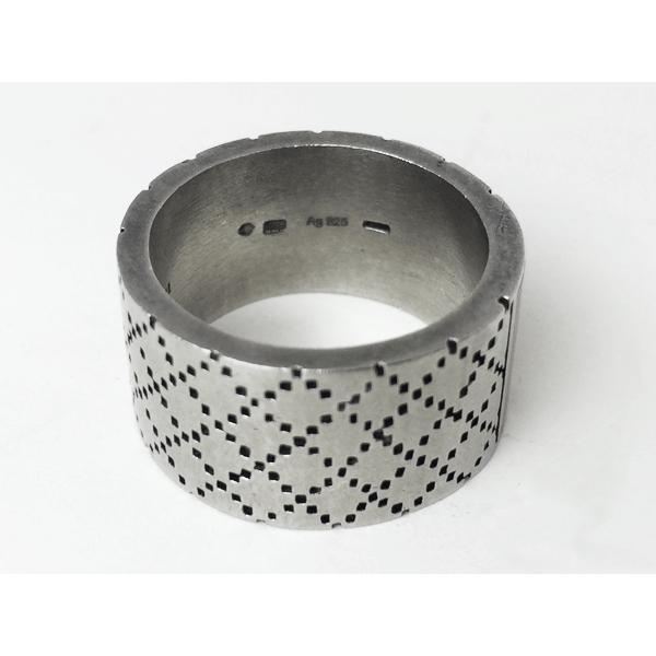 人気スポー新作 Gucci リング グッチ ヨーロッパ直輸入100 本物保証ペルレイ リング グッチ 指輪 10号サイズ リング ワイド シルバー ディアマンテ ロゴ入り ウェビングライン 8518 Jl0 メンズアクセサリー Www Reinnec Cl