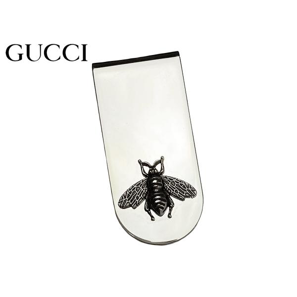 GUCCI グッチ マネ−クリップ 456907 J8400 0701 背面ロゴ入り
