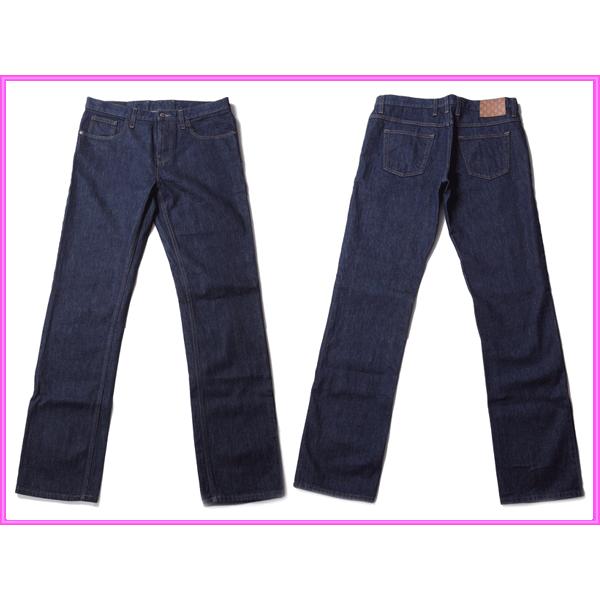 GUCCI グッチ Gパン 254706 インターロッキングG柄 バックレザータグ 