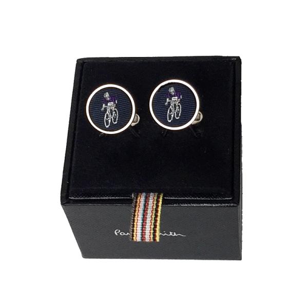 Paul Smith ポールスミス カフスボタン Arxc Cuff Silk 自転車レーサー 刺繍柄 シルバーカラー 円形 カフリンクス カフスボタン Buyee Buyee 提供一站式最全面最專業現地yahoo Japan拍賣代bid代拍代購服務 Bot Online
