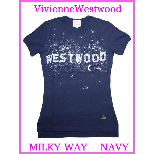 Vivienne Westwood ミルキーウェイ Tシャツ カットソー 星 月 Vivienne Westwood ミルキーウェイ Tシャツ カットソー 星 月