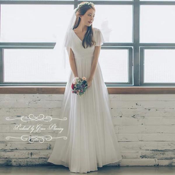 ウェディングドレス 白 11号 ビジュー 結婚式 前撮り 二次会 persevere-store_p21065640c483