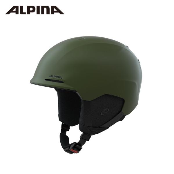 ALPINA　アルピナ　BRIX　オリーブマット　スキー　ヘルメット