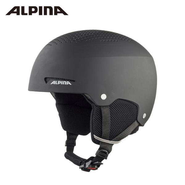アルピナ　ヘルメット　ZUPO　スキー　ジュニア　BLACK　ALPINA