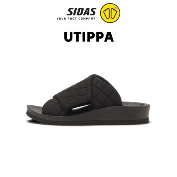 シダス　ウチッパ　キルティング　SIDAS UTIPPA QUILTING　リカバリールームシューズ　一般医療機器　ブラック