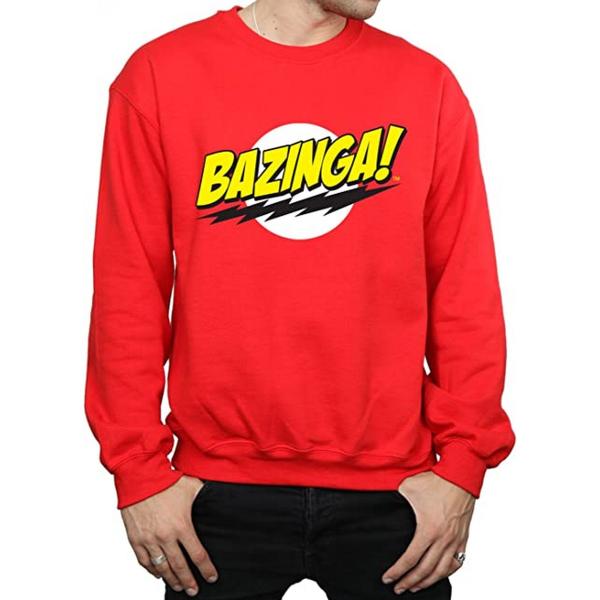 (ビッグバン・セオリー ギークなボクらの恋愛法則) The Big Bang Theory オフィシャル商品 メンズ Bazinga トレーナー