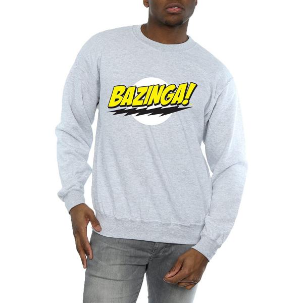 (ビッグバン・セオリー ギークなボクらの恋愛法則) The Big Bang Theory オフィシャル商品 メンズ Bazinga トレーナー