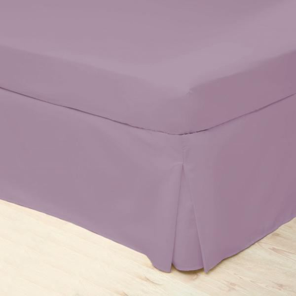 バランスシーツx1枚。素材: ポリエステル50%、コットン50%。200スレッドカウント。長繊維と極細スレッドを使用しているため、滑らかな仕上がりとソフトな質感が長続きします。プリーツ: 41cm。イギリスシングル: 91 x 191cm。...