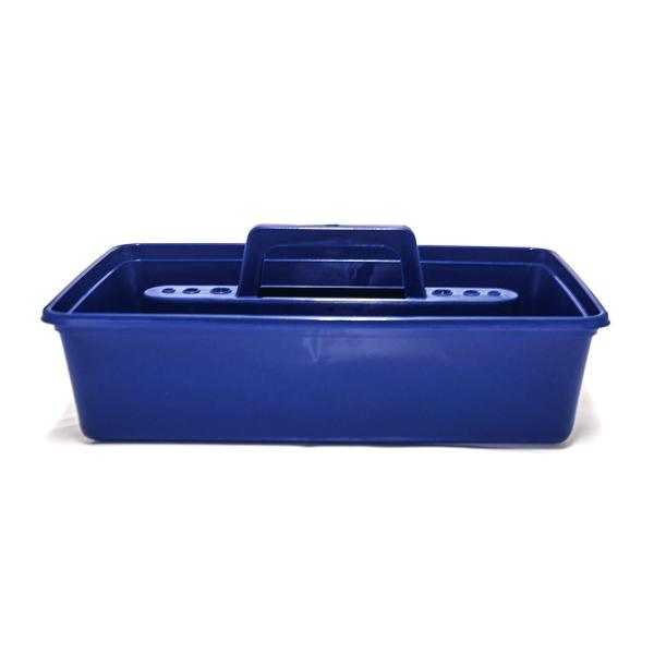 多目的に使えるタックトレー。持ち運びに便利なハンドル付き。