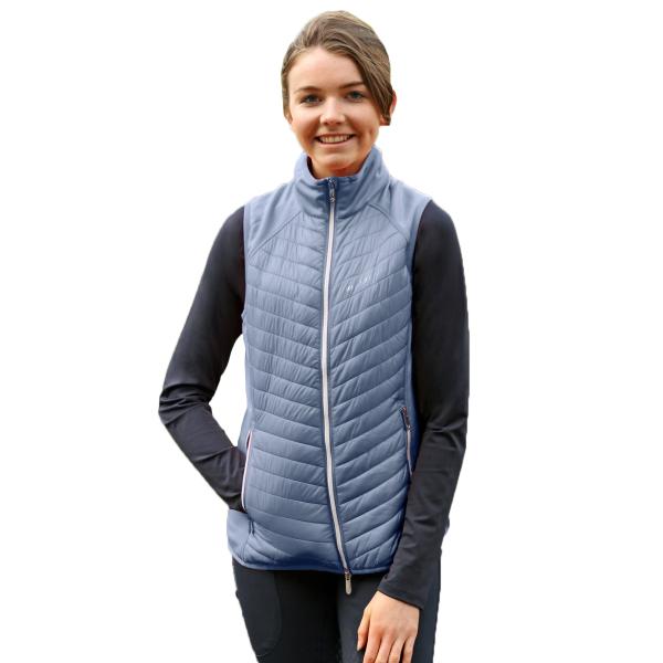 (ハイ) HyFASHION レディース Synergy Flex ジレ 乗馬 ベスト ホースライディング BZ4048 (フィグ) ハイ) Hy レディース キルティング ジレ 中綿入り 乗馬 ベスト