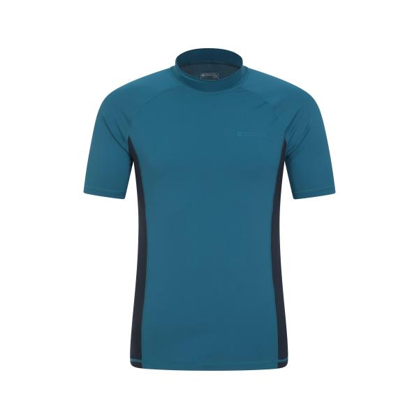 (マウンテン・ウェアハウス) Mountain Warehouse メンズ UV保護 水着 ラッシュガード スイムウェア MW1298 (インディゴ)