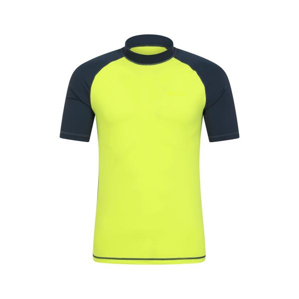(マウンテン・ウェアハウス) Mountain Warehouse メンズ UV保護 水着 ラッシュガード スイムウェア MW1298 (イエロー)