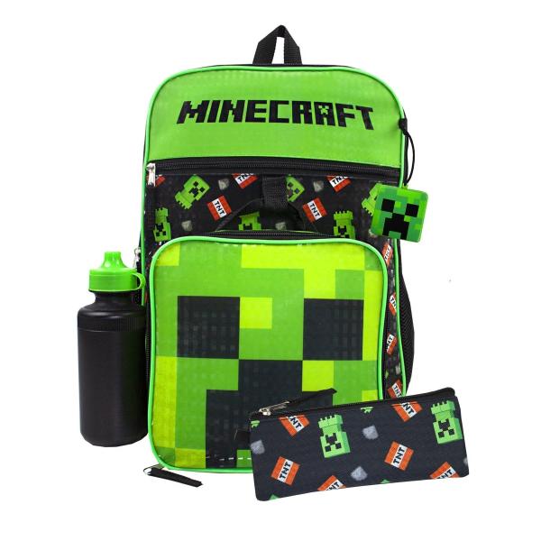 【新品】Minecraft リュック 5ピースセット pertemba_utns5926-173303fe