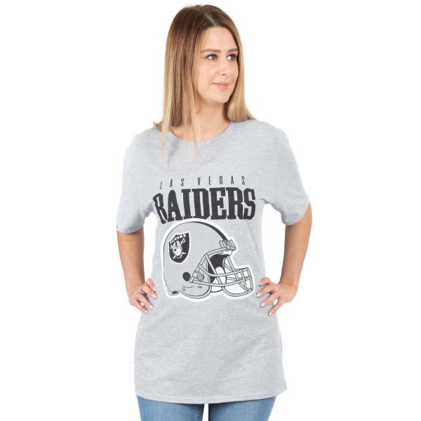 (ナショナル・フットボール・リーグ) NFL オフィシャル商品 レディース Las Vegas Raiders Tシャツ 半袖 トップス NS65