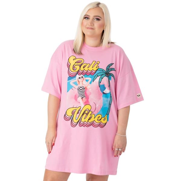 バービー) Barbie オフィシャル商品 レディース Cali Vibes オーバー 