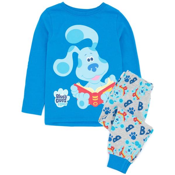 (ブルーズ・クルーズ・アンド・ユー) Blue´s Clues &amp; You! オフィシャル商品 キッズ・子供 パジャマ 長袖 上下セッ
