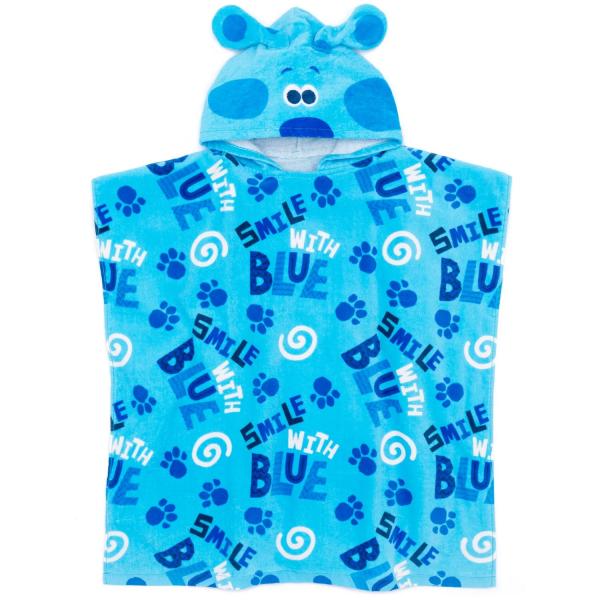 (ブルーズ・クルーズ・アンド・ユー) Blue´s Clues &amp; You! オフィシャル商品 キッズ・子供 リピート柄 フード付き