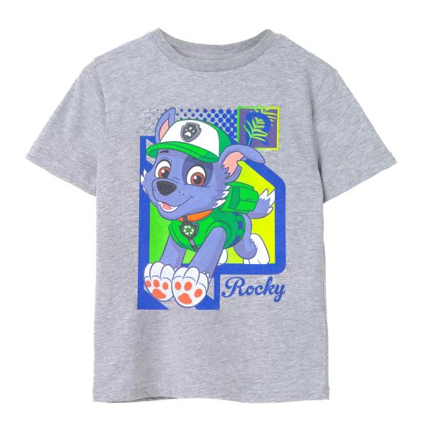 (パウ・パトロール) Paw Patrol オフィシャル商品 キッズ・子供 ボーイズ Tシャツ ロッキー 半袖 トップス NS8412 (
