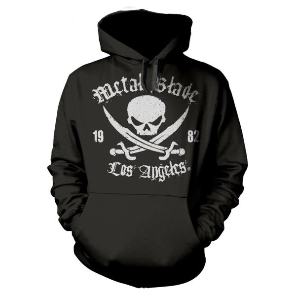 (メタル・ブレイド・レコーズ) Metal Blade Records オフィシャル商品 ユニセックス Pirate ロゴ パーカー フード付き