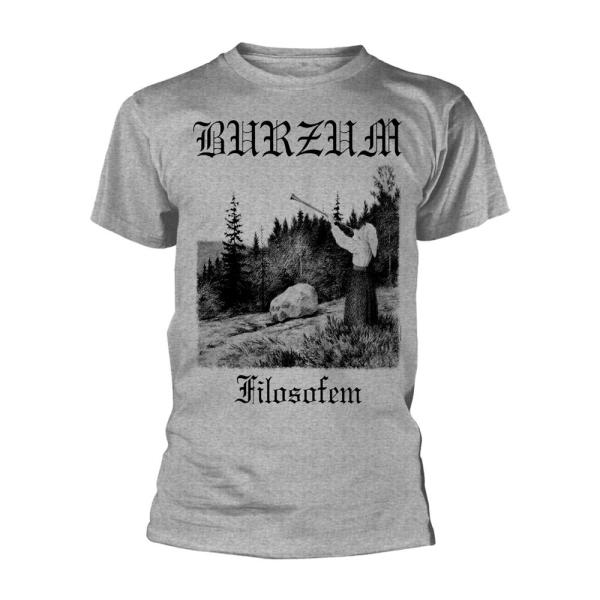 バーズム) Burzum オフィシャル商品 ユニセックス Filosofem 3 Tシャツ