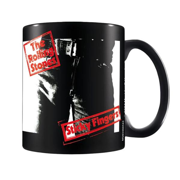 (ローリング・ストーンズ) The Rolling Stones オフィシャル商品 Sticky Fingers Pod マグ マグカップ コップ PM11248 (ブラ