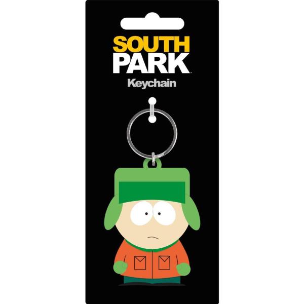 (サウスパーク) South Park オフィシャル商品 PVC カイル キーリング キーホルダー PM11745 (グリーン/ブラウン)