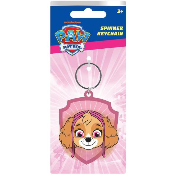 (パウ・パトロール) Paw Patrol オフィシャル商品 キッズ・子供用 スカイ 回転 キーホルダー キーリング PM12656 (ピ