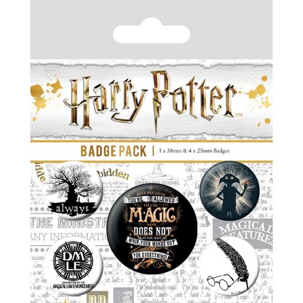 ハリー・ポッター) Harry Potter オフィシャル商品 シンボル バッジ