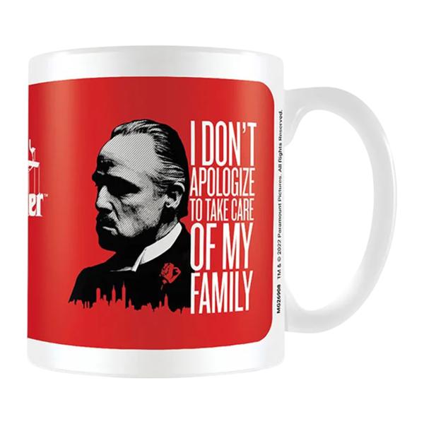 (ゴッドファーザー) The GodfaTher オフィシャル商品 Don´t Apologize マグカップ コップ PM3936 (レッド/ホワイト/ブラッ