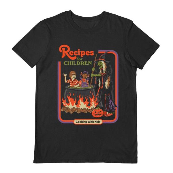 (スティーブン・ローズ) Steven Rhodes オフィシャル商品 ユニセックス Recipes For Children Tシャツ 半袖 トップス PM7416