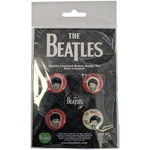 ビートルズ) The Beatles オフィシャル商品 Vintage Portraits バッジ