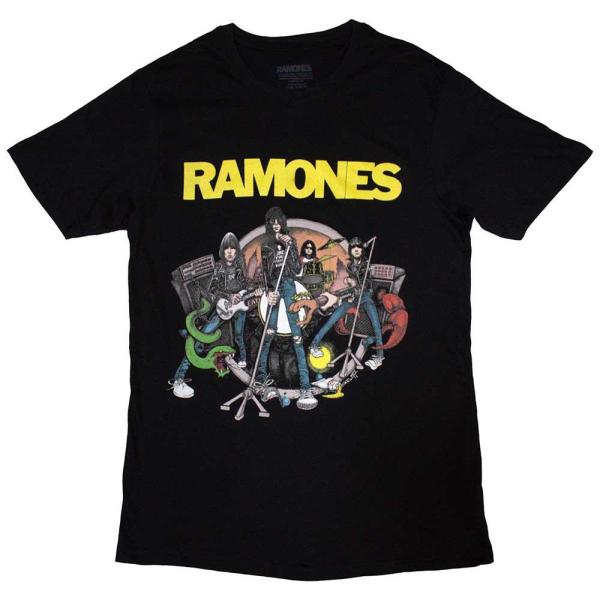 RAMONES ラモーンズ　Tシャツ ブラック　80s 公式新品】 RAMONES - 1ST ALBUM ラモーンズ Tシャツ | wear t
