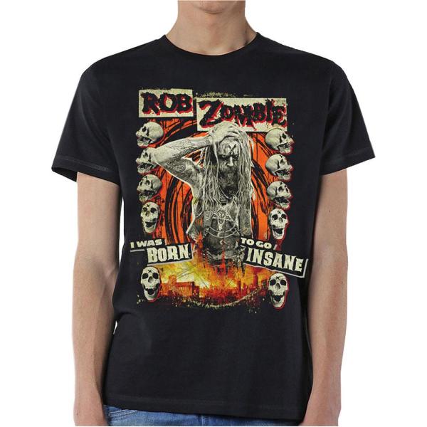 ロブ・ゾンビ) Rob Zombie オフィシャル商品 ユニセックス Born To Go