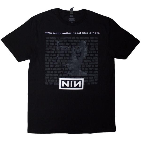 (ナイン・インチ・ネイルズ) Nine Inch Nails オフィシャル商品 ユニセックス Head Like A Hole Tシャツ 半袖 トップス RO