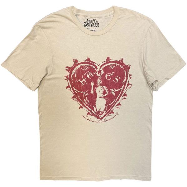 (メラニー・マルティネス) Melanie Martinez オフィシャル商品 ユニセックス Hades Heart Tシャツ 半袖 トップス RO16159 (