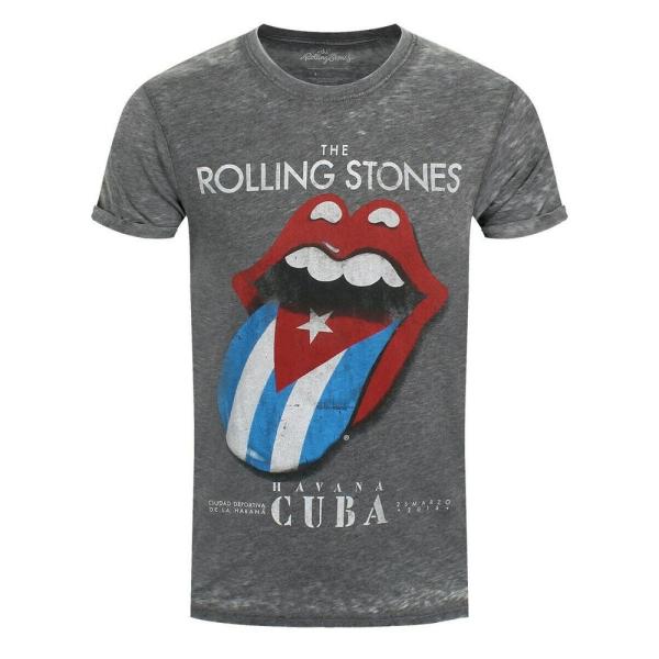 希少品 THE ROLLING STONES HAVANA CUBA Tシャツ ローリング・ストーンズ) The Rolling Stones オフィシャル商品