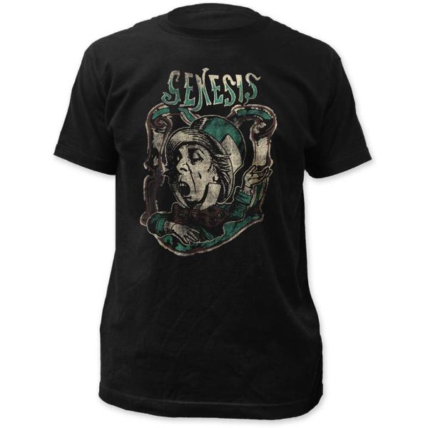 (ジェネシス) Genesis オフィシャル商品 ユニセックス Mad Hatter 2 Tシャツ 半袖 トップス RO2655 (ブラック)