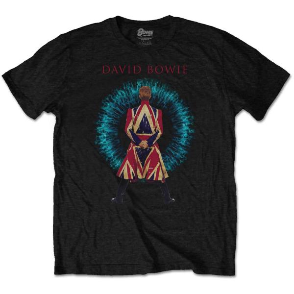(デヴィッド・ボウイ) David Bowie オフィシャル商品 ユニセックス LiveAndWell.com Tシャツ バックプリント 半袖 トッ