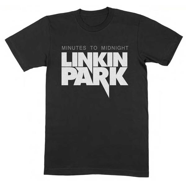 (リンキン・パーク) Linkin Park オフィシャル商品 ユニセックス Minutes To Midnight Tシャツ コットン 半袖 トップス RO