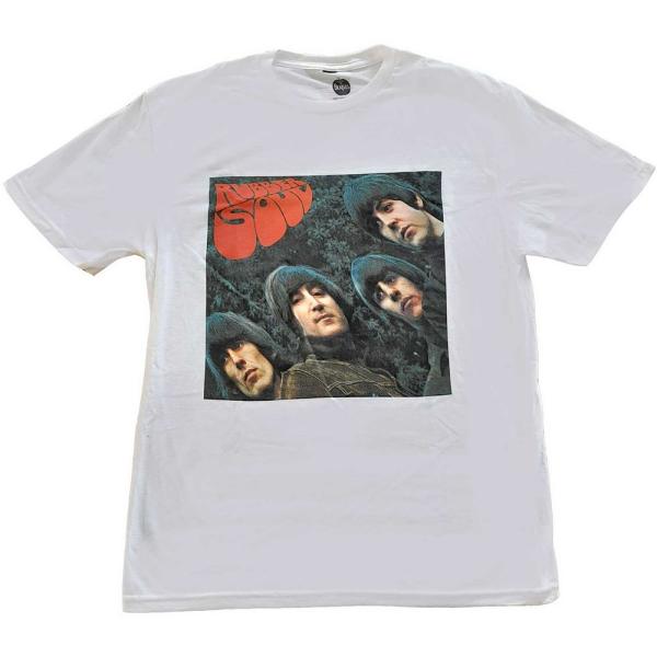 (ザ・ビートルズ) The Beatles オフィシャル商品 ユニセックス Rubber Soul Album Tシャツ リングスパン コットン 半袖