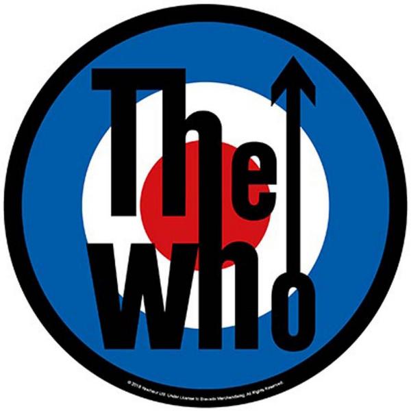 (ザ・フー) The Who オフィシャル商品 Target ワッペン パッチ RO5535 (ブルー/ブラック/ホワイト)