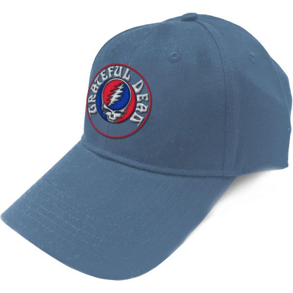 (グレイトフル・デッド) Grateful Dead オフィシャル商品 ユニセックス Steal Your Face キャップ ロゴ 帽子 ハット RO681