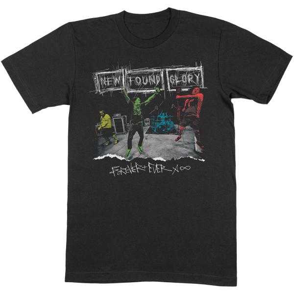 (ニュー・ファウンド・グローリー) New Found Glory オフィシャル商品 ユニセックス Stagefreight Tシャツ コットン 半